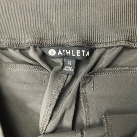 Athleta Charcoal Cropped Pants - Picture 7 of 8